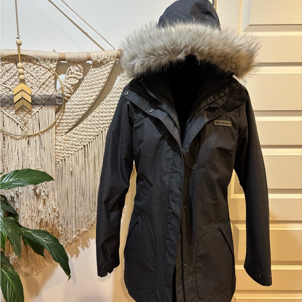 Columbia dark grey Interchange Jacket
